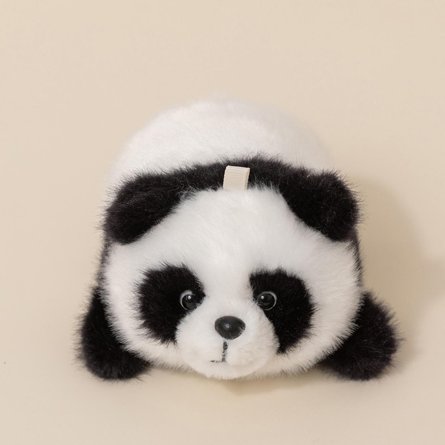 Tier-Stapel-Stofftier 10/20cm Niedliche Kaliko-Katze Panda Faultier Waschbär Panda Plüschtier Bequem Weich Tuanzi Kinderspielzeug