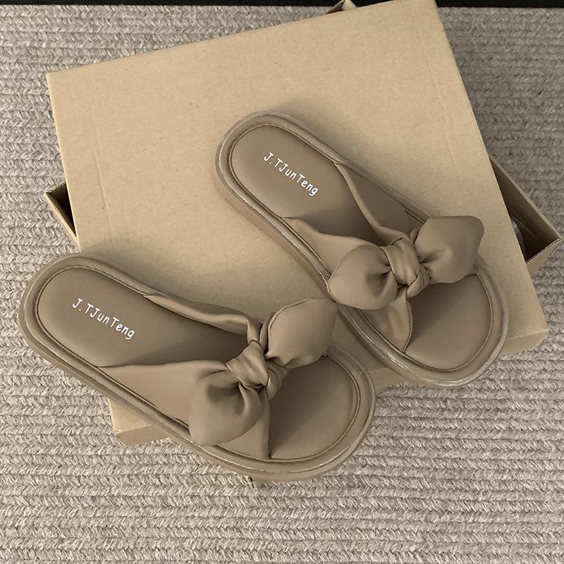 

Наступая на дерьмо, мягкие тапочки для женской летней уличной обуви 2025 новые нескользящие, корейская версия, трендовые, универсальные, повседневные, крутые тапочки, иностранный тренд 40