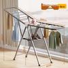 Foldable Wing-Shaped Clothes Drying Rack for Indoor/Outdoor Use