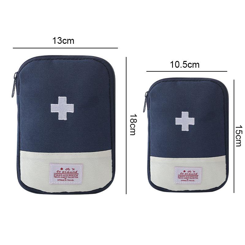 Mini First Aid Kit Portable Medicine Bag Organizer Outdoor Travel Household Medicine Pill Storage Bag Medical Emergency Kits