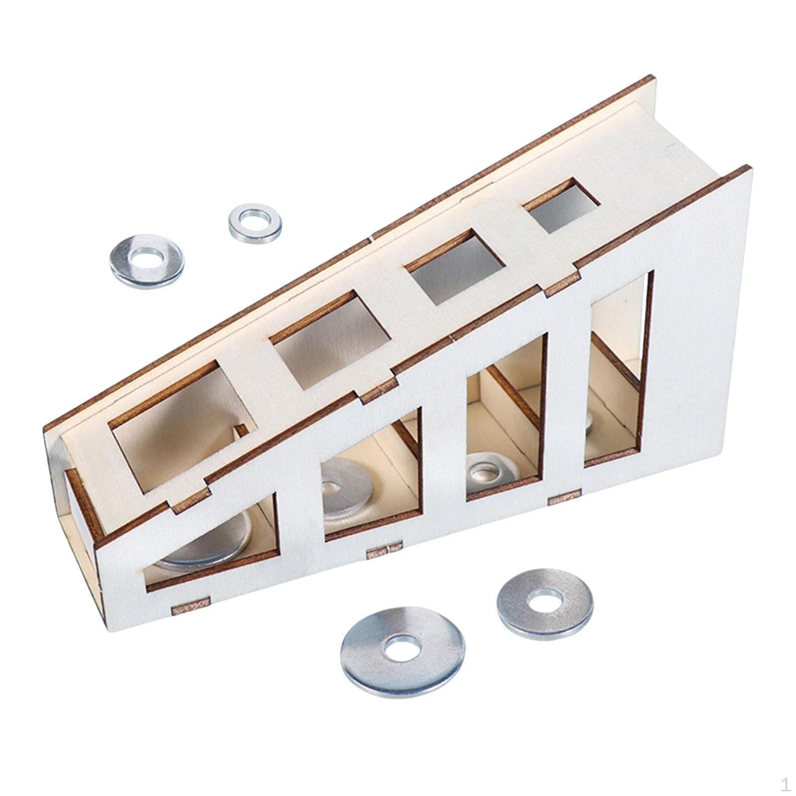 

DIY Separator Toy Stem Project Wood Portable Change Sorter Creative for Age 7-14 Years Old