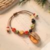 Retro Natural Plant Fruit Bracelet Hand Woven Acorn Hand Rope Women's Niche Literary Bracelet