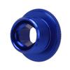 3pcs M19 Crank Cover Screws Rustproof High Accuracy Aluminum Alloy Bike Crank Cover Screws for Mountain Bike
