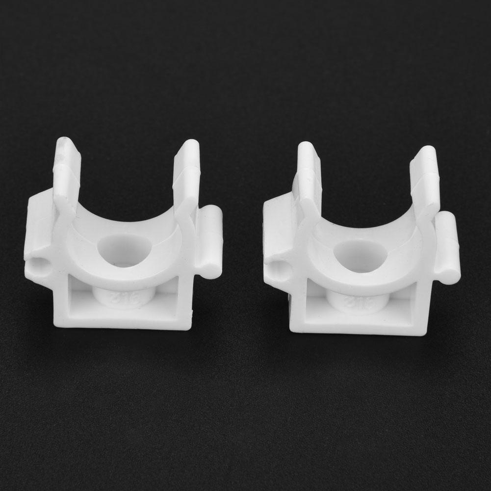 20pcs 16Celsius20Celsius25Celsius32mm U Shaped Combination Pipe Clamp Fixed Clips with Screws (16mm)