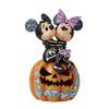 Disney Traditions Mickey & Minnie Scared Skeletons <Halloween> 6016596