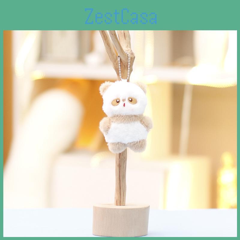Plush Toys Panda With Magnetic Keychain For Girls Cute Stuffed Animal Gifts