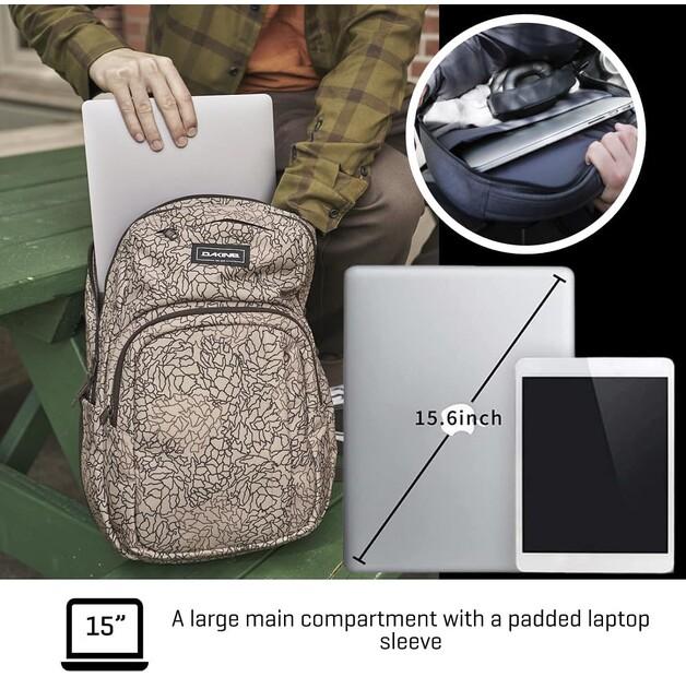Backpack Dakine Campus L Carbon (34311297)
