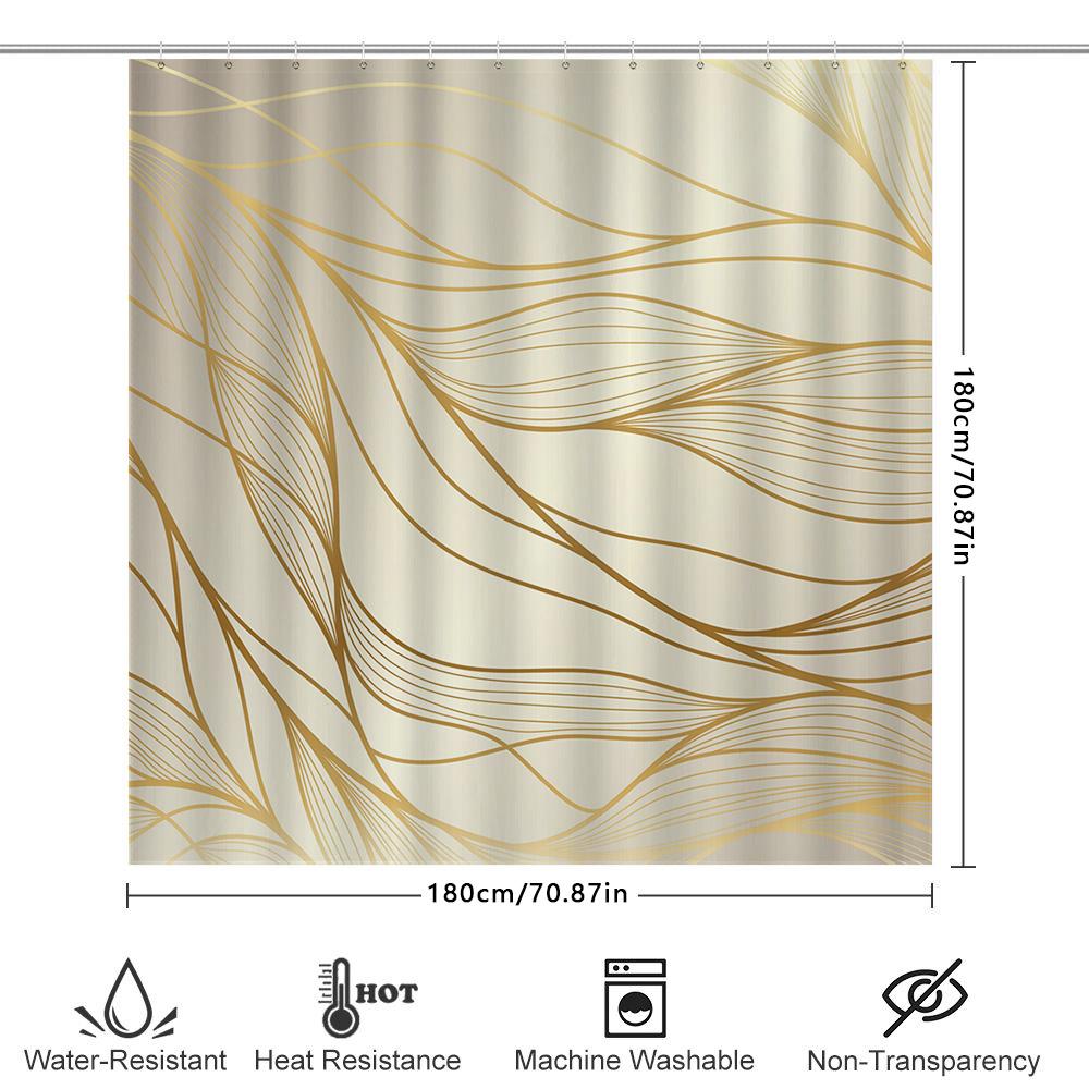 Modern Geometric Black White Shower Curtain With Letter R Decor Home Bathroom Waterproof Fabric Shelves Tub Set 72''X84'' (White