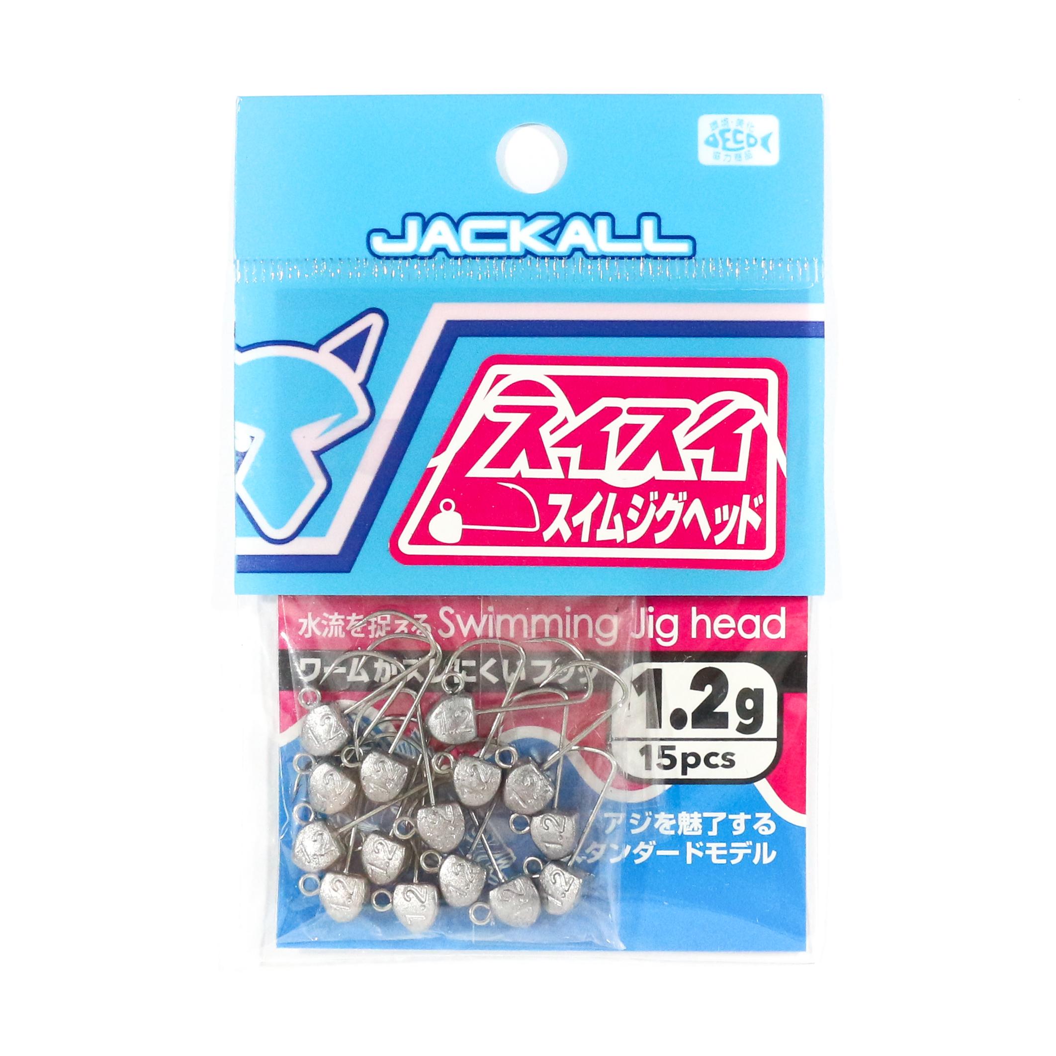 

Джиг-головка Jackall Sui Sui Swim 15 шт. Оптовая упаковка 1,2 грамма (3768)