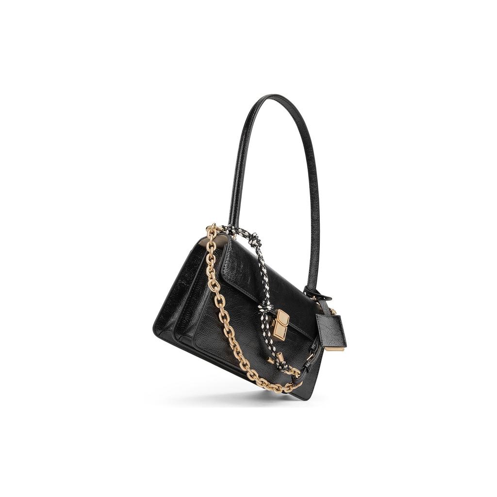 Charles & Keith Small CK 26 Spring Elegant Commuter Knot Chain PU Shoulder Bag Medium Women Bags CK2-20701632
