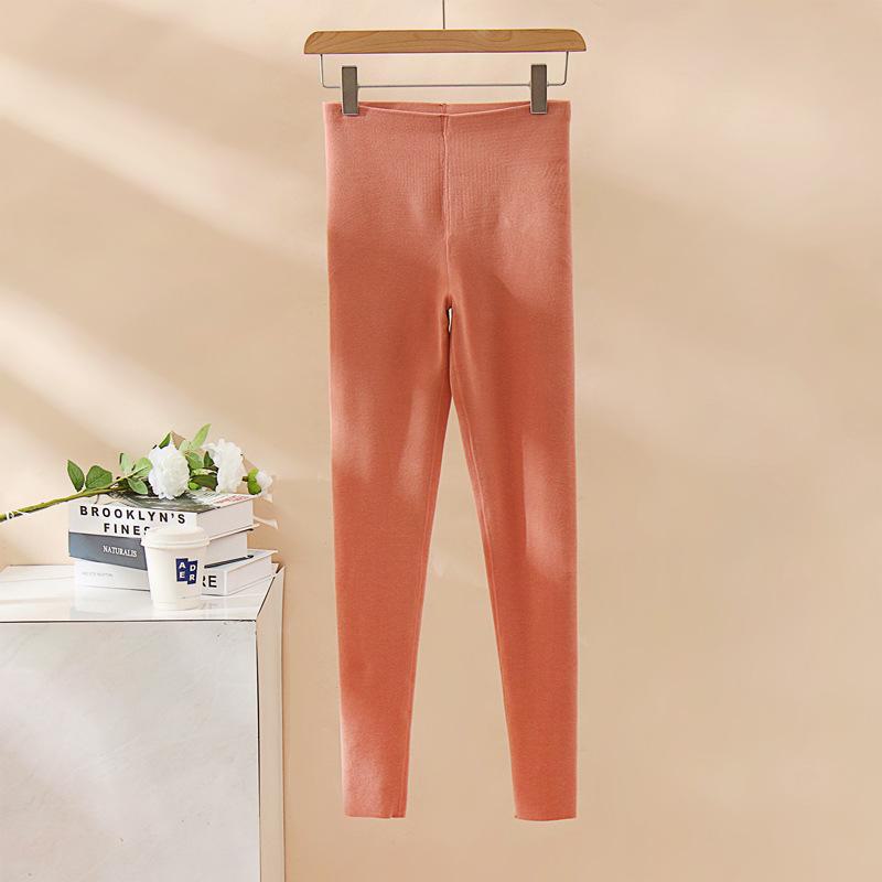 

Женские бесшовные бархатные леггинсы с высокой талией – уютное, моделирующее и теплое для осени/зимы XL оранжевый