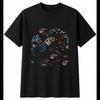 Tattoo Lionfish Torn Sea Ocean Mens T-Shirt Black 100% Cotton Marine Printed