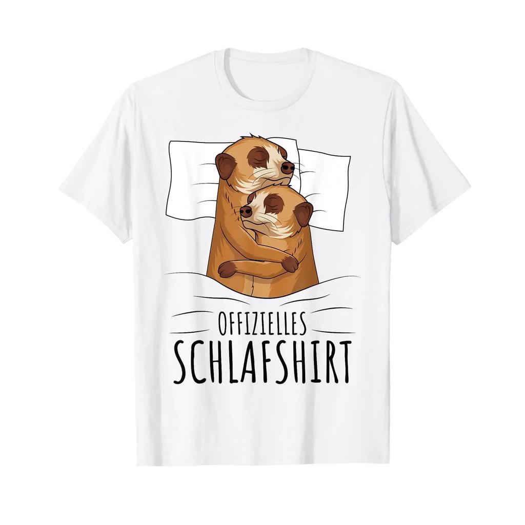 Meerkat Sleep T Shirt Vintage Stretched Unisex Soft Comfortable Stylish Top For Everyday Wear Fashion