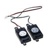 JCD 1 pair Notebook Speaker Horn 1.5W 4R 2716 1627 Loud speaker 4 ohms 1.5 Watt 4R 1.5W 27*16MM thick 6MM with terminal wire
