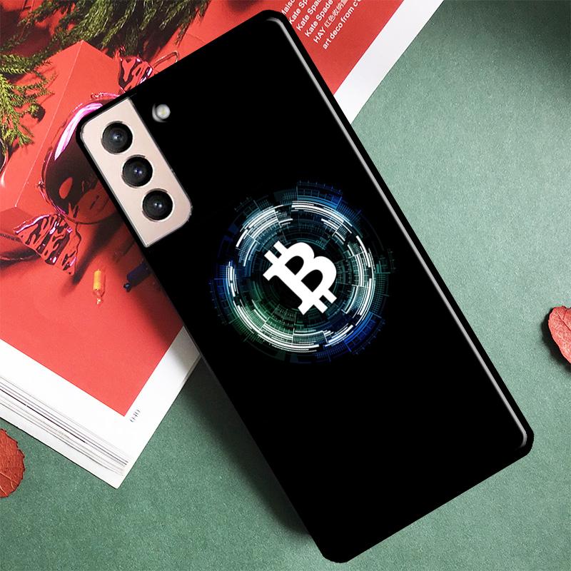 Bitcoin Phone Case For Samsung Galaxy S24 S25 Ultra S9 S10 S20 FE S21 S22 S23 Ultra Plus Back Cover