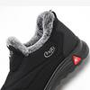 New Winter Ladies Plus Velvet Warm Sneakers Couple's Anti-Slip Comfortable Snow Boots