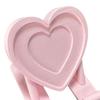 Heart Cell Phone Holder 3D Printed Love Heart Shaped Mobile Phone Stand Valentine's Day Gift for Home Office Desktop Decoration