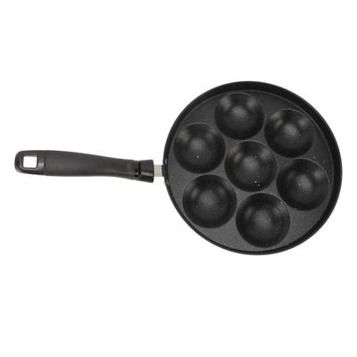 Egg Pan Omelette Fried Egg Pan 7 Holes Frying Pan Nonstick Multipurpose for Home Kitchen Breakfast Making