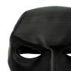 Bat Superhero Cat Mask, Black Bat Cat Cosplay Mask, Lightweight Half Face Cat Mask with Ear Holes for Photos Holiday Parties Video Shoots