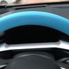 Blue Car Steering Wheel Cover: Universal RPKEY 13.5 To 15 Inches Silicone Steering Cover Compatible With Most Car Models Fit For Round D Shape