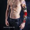 10pcs Fake Tattoo Stickers Temporary Waterproof Skull Pattern Full Arm Tattoos for Halloween