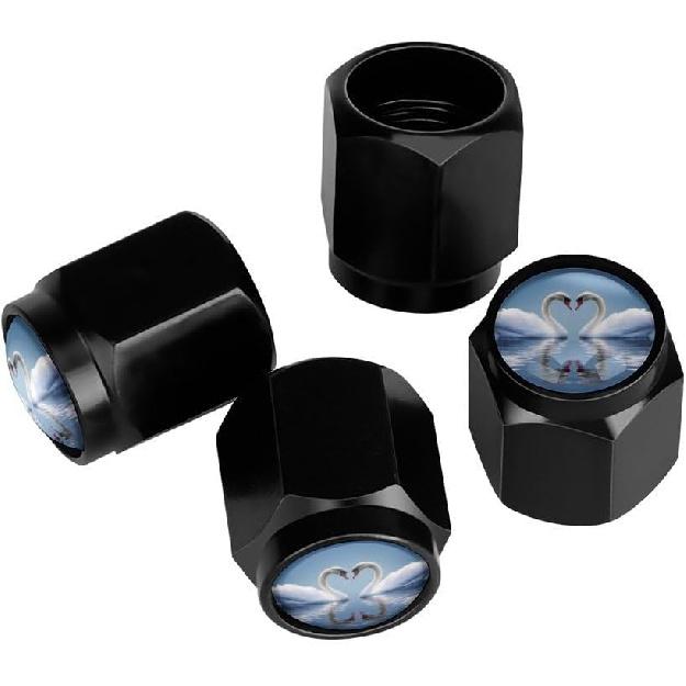 

Funny Gooses Star Tire Valve Stem Caps, Aluminum Black Stem Tire Valve Caps Universal Stem Covers for Cars, SUVs, Trucks, Bikes, Motorcycles, Multicolor10