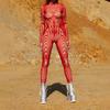 Halloween Adults 3d Printed Bodysuit With Spandex Blend For Cosplay And Street Style
