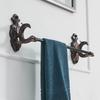 Towel Bars Brass Wall mounted Single Towel Bar Holder Luxury Towel Rack Wall Bathroom Accessories Towel Hanger Rails WF-88810