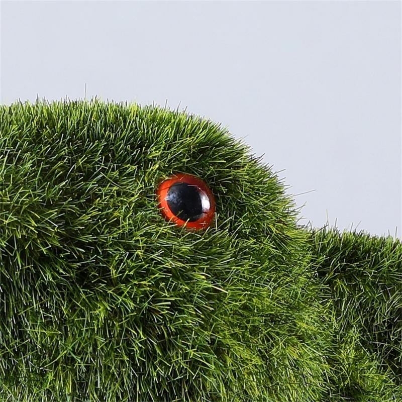 Easters Bunnies Rabbit Decorations Bunnies Eggs Flocking Table Decorations Decorative Statue Outdoor Artificial Figurines