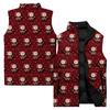Ladies' Casual And Fashionable Sleeveless Vest Christmas Printed Cotton Jacket