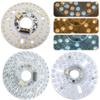 3.9/4.9/6.2 Inch Dimmable Ceiling Fan Light Replacement Panel 110/120V Pendant Light Round Panel Flush Mount Ceiling Light Panel