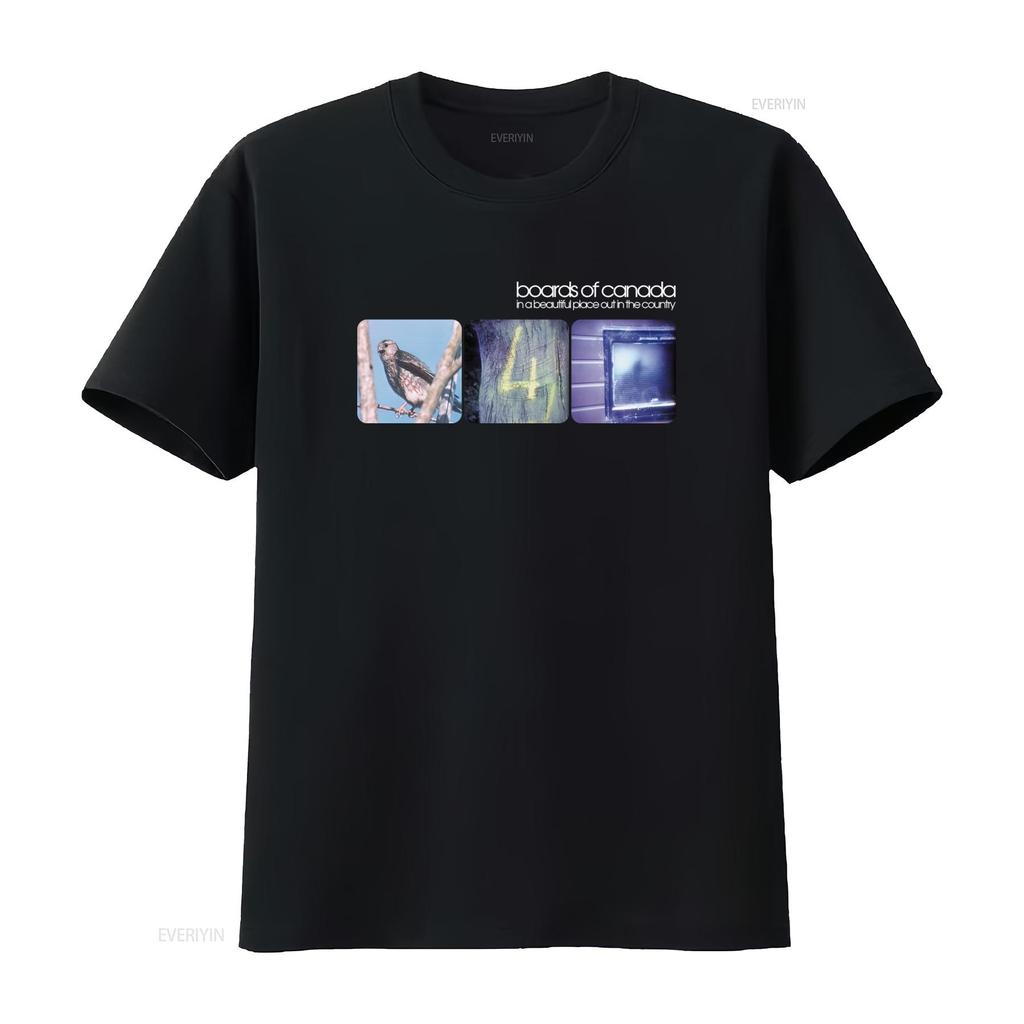 Boards Of Canada T Shirt In A Beautiful Place Out The Country Vintage Band Merch Retro Style Ambient Free Delivery US Vintage