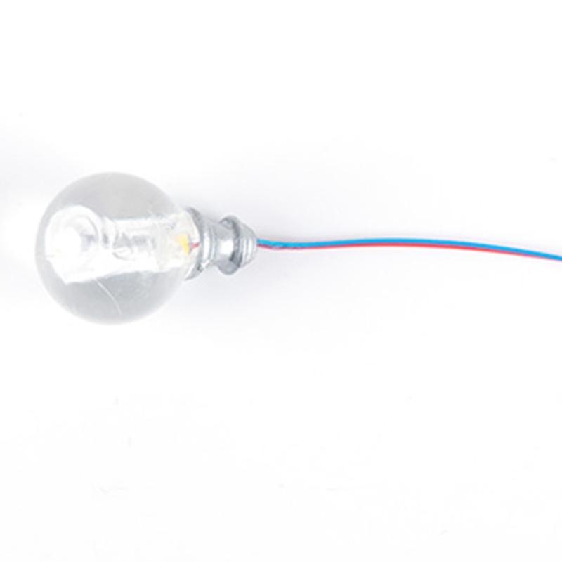 10 Stück LED Deckenleuchte Lampe Spur HO für Sandtisch Übung Deckenlampe für Puppenhaus Schlafzimmer, Küche und Badezimmer