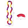 1/3/5Pcs Fun and Educational Twist Music Puzzle Toys for Kids-Vent Deformation Rope Knot Pressure Adult Stress Relief Toys