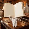 Gothic Style Halloween Skeleton Hand Shaped Bookshelf 3D Printing Book Display Rack  Home Decor