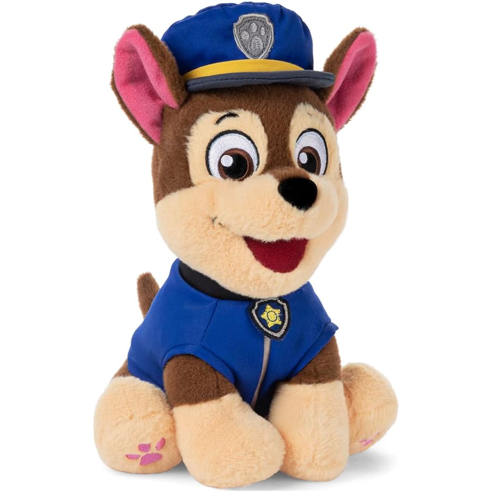 Takaratomy A.R.T.S Paw Patrol Plush Toy Chase Version 26cm Height Soft Stuffed Animal