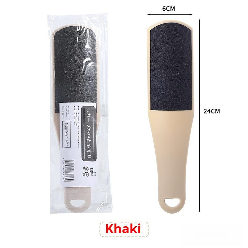 

1/3Pcs Double sided dead skin removal, frosting, foot scrubbing, calluses removal, foot scraping brush