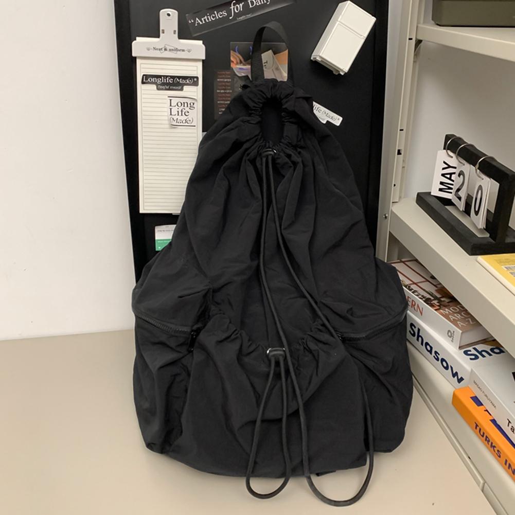 Unisex Lightweight Backpack Large Capacity Hiking Backpack Bag Adjustable Strap Fitness Shoulder Bag for Gym Sports