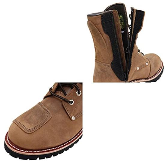 AV2100 YAMATO Biker Style Leather Boots CRAZY HORSE US10 [Avirex] (Approx. 28cm)