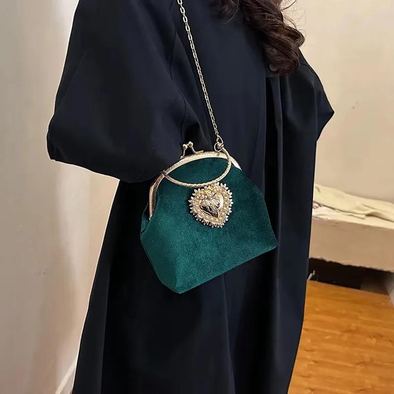 Seiden-KETTEN Solide Schultertaschen Metall-Dekoration Nähgarn Damen-Taschen 2026 Hohe Qualität Weicher Reißverschluss Damen-Handtaschen