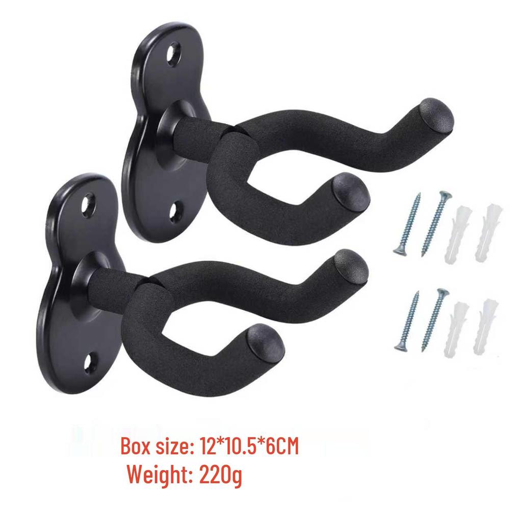Universal Wall Mount Hanger for Guitar, Ukulele, Violin, Erhu, Pipa, and Bass