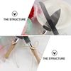 2 Pcs Cake Spatula Set Useful Cutters Party Supplies Wedding Decorations Cakes Server Cutting Tool