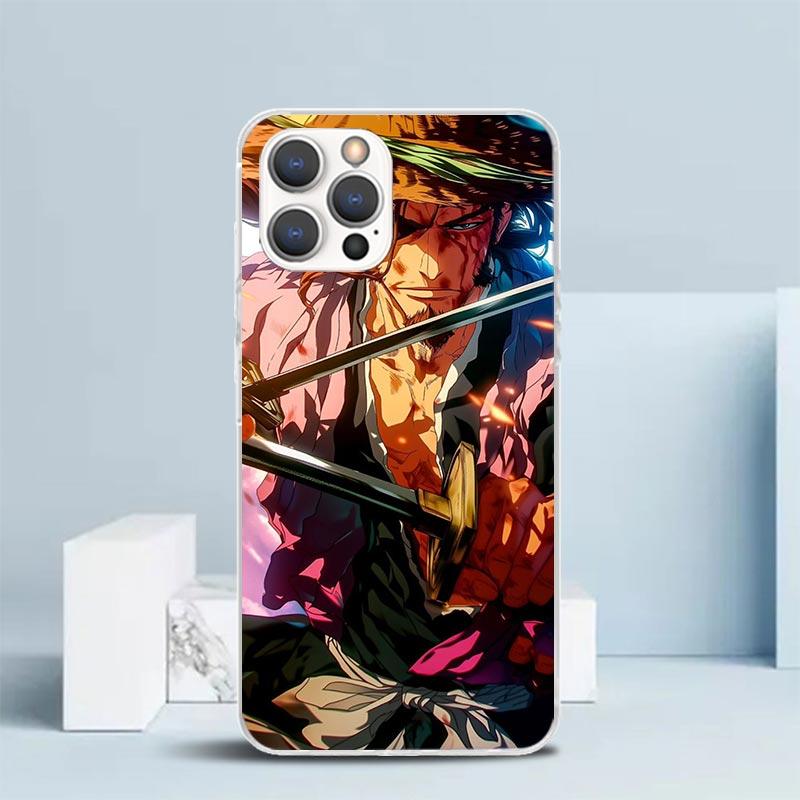 Bleach Kyoraku Shunsui Phone Case For IPhone 16 17 Air 16E 15 14 Plus 13 Mini 12 11 Pro Max 7 8 + SE 2020 Soft TPU Back Cover 16