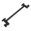 Shower Head Extension Arm Stainless Steel Adjustable Leakage Proof Shower Head Extender Bar for Home Bathroom Black