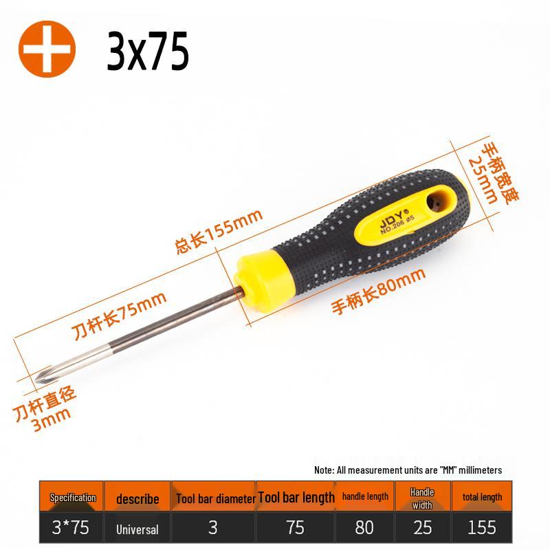 Multifunctional 2-in-1 Phillips & Flathead Magnetic Torx Screwdriver Repair Kit