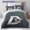 Custom Name,Dallas Stars Pattern Bedding Home Decoration Birthday Gift ( 1 Duvet Cover + 2 Pillowcase, Without Core),fan Merchandise.