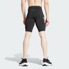 adidas Own The Run Pantaloncini Corti Aderenti Vestibilità Slim Vita Media Cinque Pollici Pantaloncini Casual Pantaloncini Uomo Nero IK5022