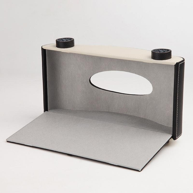 Kreative Autoform Taschentuchbox Simulierte Reifen Hitzebeständiger Taschentuchspender Dekorativer Tragbarer Autoleder Taschentuchorganizer