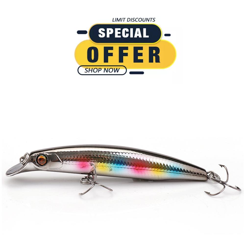 

Ограниченное специальное предложение 10 см 11 г Интегрированные плавающие воблеры Black Minnow для рыбалки