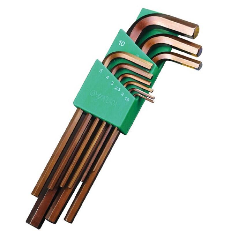 LAOA 9-Piece Metric Hex Key Set